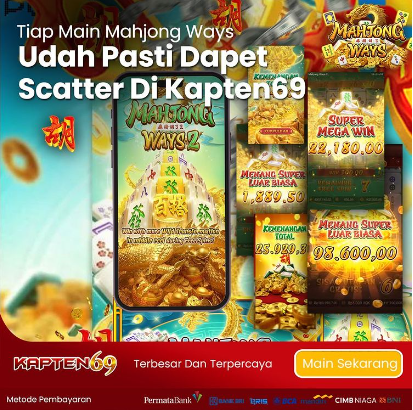 KAPTEN69 : Link Situs Slot Paling Gacor Hari Ini & Agen Slot Online Banyak Jackpot
